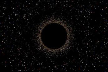 Поглинання зірки чорною дірою