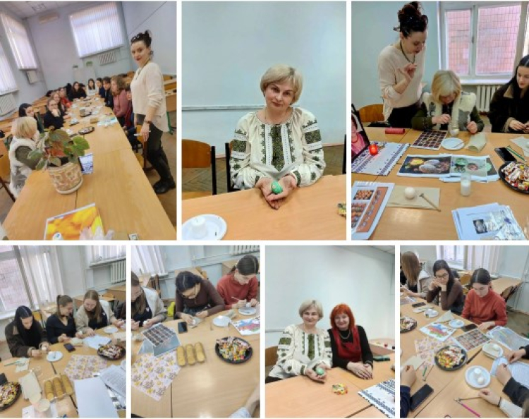 Писанкарство як шлях до внутрішньої стійкості: у ННІ ІНФОТЕХ відбувся майстер-клас з арттерапії