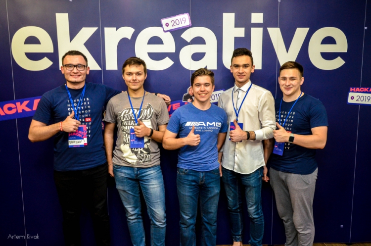 Команда ННІ ІНФОТЕХ зайняла призове місце в Kreative Hakaton 2019
